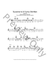 Suzanne Is A Funny Old Man piano sheet music cover